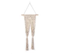 ROYJJ Fioriera intrecciata a mano da appendere per interni, per vasi da fiori, decorazione per la casa e il giardino