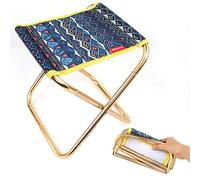 ROYJJ Portatile 7075 Lega di Alluminio Pieghevole Per Pesca Sgabello Outdoor Campeggio Picnic Spiaggia Viaggio Per Seat Lega Picnic Spiaggia Sedile Da Viaggio Per Adulti Leggero Con Supporto Asta