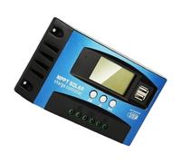 ROYJJ Regolatore di ricarica solare automatico della batteria 100A Regolatore di ricarica solare MPPT Doppia porta USB per dispositivo elettronico regolatore solare fotovoltaico durevole