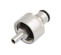 ROYJJ Riempimento di imbottigliamento della contropressione del cappuccio di carbonatazione dell'acciaio inossidabile con 5/16" bottiglia di contropressione del barb