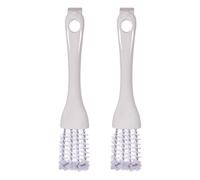 ROYJJ Spazzola per gabbia per uccelli con manico lungo, strumento efficiente per rimozione di escrementi di pappagalli, per gabbie per animali domestici, posatoi