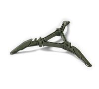 ROYJJ Staffa pieghevole Canister Stand Flat Holder Stufa Stand Staffa Outdoor Escursionismo Picnic Cucina Pieghevole Canister Holder Mount