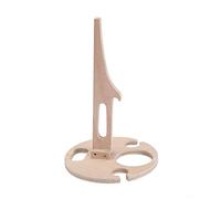 ROYJJ Tavolo in legno e supporto per bicchieri da vino per intrattenimento all'aperto, può contenere 1 e 2 bicchieri con paletti da terra per esterni, portatile, pieghevole, per bambini, picnic, legno