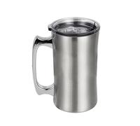 ROYJJ Tazze termiche isolate doppie dei bicchieri della birra d'acciaio antiruggine per il campeggio di viaggio delle bevande fredde calde