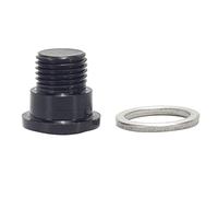 ROYJJ Viti per deragliatore posteriore in lega di alluminio nero per deragliatore posteriore per bici Bulloni di fissaggio per viti per ruote B Vite di fissaggio posteriore per auto da montagna