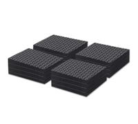 Royomal 16 Pezzi Piedini Antiscivolo Gomma, Cuscinetti Antiscivolo Autoadesivi Gomma, Protezioni per Pavimenti, Autoadesivi Tampone per Mobili, per Pavimenti, Mobili, Gambe Sedie/Tavoli/Divani