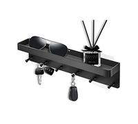 Royouzi Portachiavi da Parete, Appendi Chiavi a Muro con 6 Ganci, Piccolo Appendichiavi da Muro, Ganci Portachiavi da Parete Ingresso Senza Perforazione Per Posta All'Ingresso, Gli Utensili da Cucina