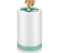 Royouzi Pulitore per zampe per cani, rimovibile, portatile, con setole morbide in silicone, funziona per cani di tutte le dimensioni (verde)