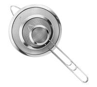 Royouzi Set Di 3 Colini Da Cucina, 7/12/18 Cm, In Acciaio Inox 304, A Maglia Fine, Per Cuocere, Farina, Separazione Delle Proteine, Succhi Ecc