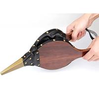 Roysmart Soffietto a soffietto, chiodi decorativi dorati, passante per appendere, soffietto in plastica