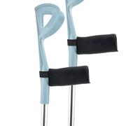 ROYUEXT Cuscinetti per impugnatura della stampella dell'avambraccio, cuscinetti per stampelle, coperture per stampelle, coperture antiscivolo regolabili per stampelle a gomito standard, comodo cuscino