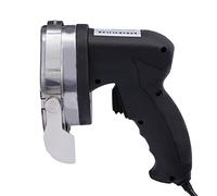 Royyalpa Affettatrice elettrica da 80 W, con 2 lame, 220 V, per agnello, manzo, pollo, per gastronomia e casa