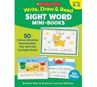 Rozanne Lanczak Williams Barbara Write, Draw & Read Sight Word Mini- (Tascabile)