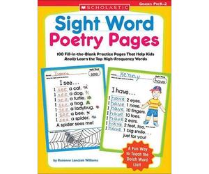 Rozanne Lanczak Williams Sight Word Poetry Pages (Tascabile)