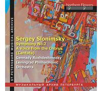 Sergey Slonimsk Slonimsky: Symphony No.2 and A Voice from The Chorus (Canta (CD)