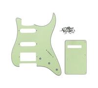 ROZILO 11 Fori Verde Menta Strat HSS Battipenna Chitarra BackPlate Set Per Fender US/Messico Made Standard Stratocaster Chitarra Parte