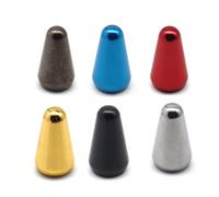 ROZILO 5pcs Cinque Colori Copertura In Ottone Chitarra 5 Vie 3 Vie Pickup Interruttore Punta Manopole Fit USA FD Strat/Tele