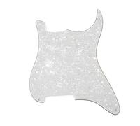 ROZILO Battipenna a 4 fori per chitarra Strat ST Blank Scratch Plate senza fori di pickup compatibile con Fender Stratocaster Ricambio per chitarra elettrica