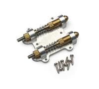 ROZILO Chitarra Doppio Tremolo Ponte Stabilizzatore Chitarra Tremolo Stopper Stabilizzatore Kit Dispositivo Per Floyd Rose e Altri Sistemi Ponte Tremolo Galleggiante