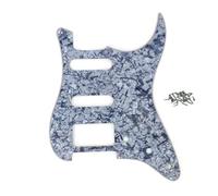 ROZILO Grey Pearl HSS 11 fori Strat Pickguard ST Guitar Pick Guard Scratch Plate per Fender American/Mexican Standard Stratocaster stile moderno