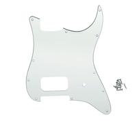 ROZILO Pro 11 fori avorio 3 strati ST Strat One Humbucker Chitarra Battipenna per Americana/Messicana FD Tom Delonge Strat Style chitarra elettrica