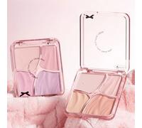 ROZO - Angel Quad Blush Palette - 2 Types Peach Apricot - 7.6g