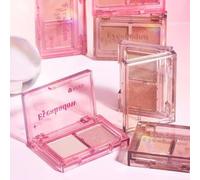 ROZO - Mini Two-Tone Eyeshadow Palette - 4 Types 77# Pure Crystal - 2.4g