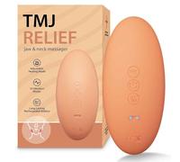 rozonii TMJ Relief Products - Massaggiatore a mascella con vibrazione a doppio motore, vibrazione delicata per massaggio TMJ, strumento riscaldante per alleviare il dolore, tensione, rigidità e mal di