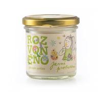 Rozvoněno Candela profumata - Risveglio di primavera (130 ml) - con agrumi e rosa di palma