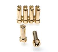 RP-0801 Ruddog Connettori 5mm Plug Bullet Testa Basso Profilo (10pc)