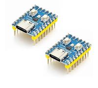 RP-2040-Zero Mini scheda di sviluppo,basata sul microcontrollore Raspberry-Pi RP-2040,con intestazione pre-saldata,connettore USB-C,scheda MCU Pico-Like ad alte prestazioni, basso costo(2 Pezzi)