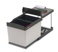 RP Italia Pattumiera estraibile per cucina 2 secchi raccolta differenziata - Automatica, scorrevole -516