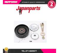 RP104 Rullo tenditore, Cinghia Poly-V (MARCA-JAPANPARTS).