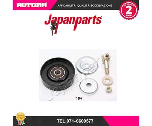 RP104 Rullo tenditore, Cinghia Poly-V (MARCA-JAPANPARTS).