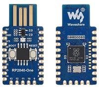 RP2040-One, scheda MCU Pico-Like basata su Raspberry Pi RP2040, scheda MCU Flash da 4 MB, processore Cortex M0+ con braccio dual-core fino a 133 MHz, spina USB di tipo A, plug and play