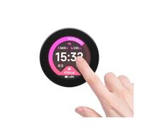 RP2350 MCU Scheda con Display Touch da 1.28 pollici, 240×240 pixel 65K Colori Schermo IPS, Basata sul Raspberry Pi RP2350, Dual-core e Doppia Architettura, Porta Type-C, Cassa in Metallo CNC