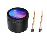 RP2350 Scheda di sviluppo LCD rotonda da 1,85 pollici, 360 × 360, 65K colore, design dual-core e dual-architettura, chip di codec audio integrato (con scatola altoparlante senza batt)