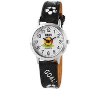 RP4822100005, Orologio per bambini, cinturino in similpelle, 20 cm, con fibbia ad ardiglione, colore nero