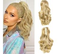 RPAEOY Coda Capelli Ricci Ondulati Clip Artiglio Posticcio Sintetico Naturale Acconciatura Coda Cavallo Estensione Capelli