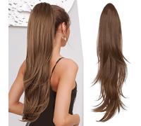 RPAEOY Coda Cavallo Estensione Capelli Sintetici Lisci Cordoncino Avvolgente Posticcio Lungo Naturale