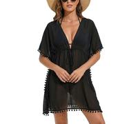 RPAEOY Vestito Spiaggia Donna Abiti da Spiaggia Copricostume Kimono Trasparente Beachwear Copribikini Mare Estivo Leggero Elegante Vacanza Costume da Bagno Coprire