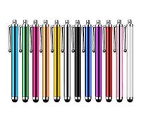 Rpanle 12 Pezzi Penna Touch, Penna per Tablet, Pennino Capacitivo Universale per Touch Screen Compatibili con Samsung/Lenovo/Android/Tablet e Tutti i Dispositivi Touch Screen (Multicolor)
