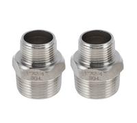 Rper per ACcordi Per Tubi 1" x 3/4"BSPT Riduttore A Nipplo Connettore Dritto