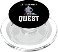 RPG Gamer Andiamo su un giocatore Quest Knight Warrior PopSockets PopGrip per MagSafe
