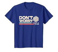 Rpg Gamer Don't Worry I Have Plan Divertente Uomini Donne Bambini Regali Maglietta, Bambini, Blu Reale, 10 Anni