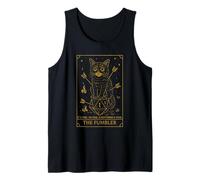 RPG Gamer Fumbler Dice Nerdy Geek Tarocchi Carta Gatto Uomini Donne Canotta