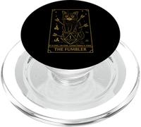 RPG Gamer Fumbler Dice Nerdy Geek Tarocchi Carta Gatto Uomini Donne PopSockets PopGrip per MagSafe