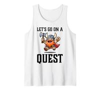 RPG Gamer Let's Go On A Quest Nano Warrior Player Gioco di squadra Canotta