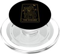 RPG Gamer Wizard D20 Dice Nerdy Geek Cat Uomini Donne Bambini PopSockets PopGrip per MagSafe