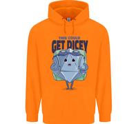 RPG Gioco di Ruolo Gioco Get Dicey Divertente Bambini Felpa con Cappuccio